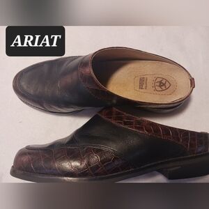 ARIAT slides Mules Shoes Womens Size 7B Or 7